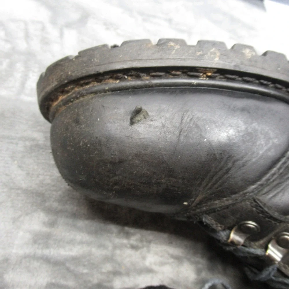 Red Wing Work Boots Mens‎ 10 D Black 971 Leather Waterproof Steel Toe Lace-Up